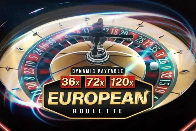 Dynamic European Roulette slot game by Amusnet