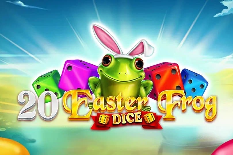 Easter Frog Dice slot game by Amusnet