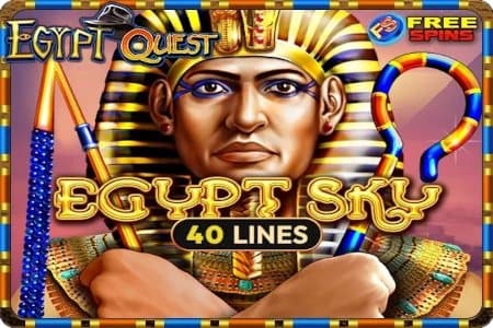 Egypt Sky Egypt Quest slot game by Amusnet