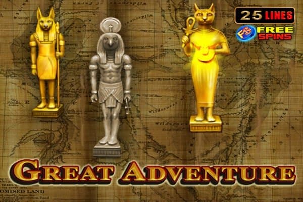 Great Adventure slot game by Amusnet