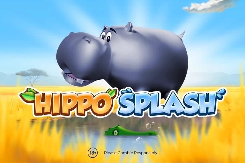 Hippo Splash slot game by Amusnet