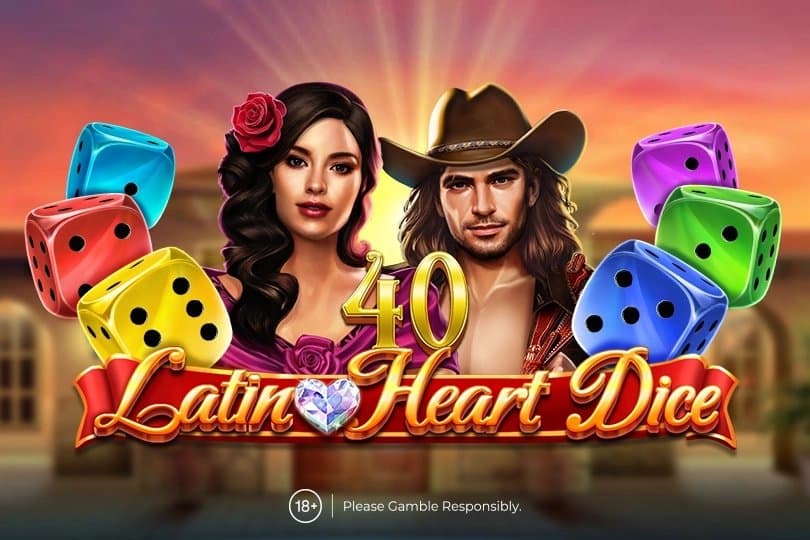 Latin Heart Dice slot game by Amusnet