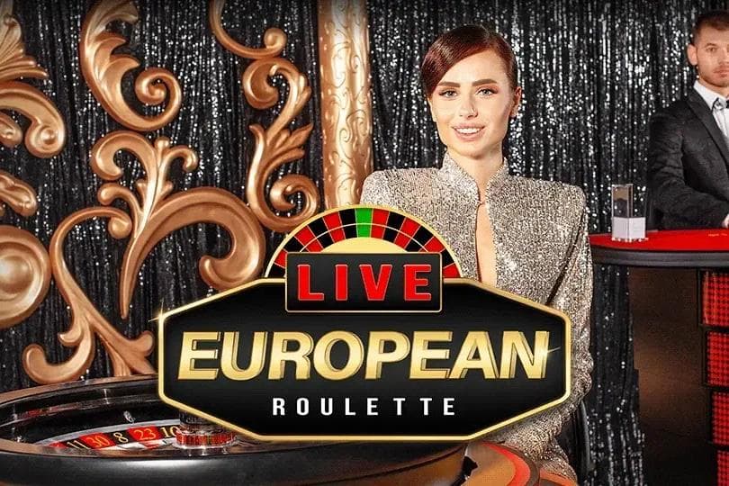Live European Roulette slot game by Amusnet