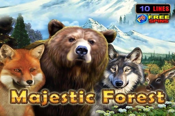 Majestic Forest slot game by Amusnet