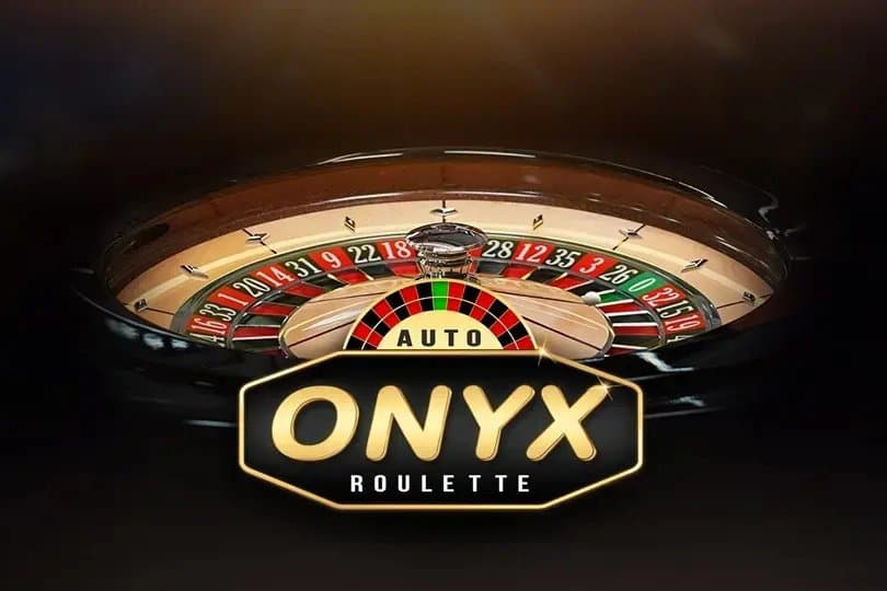 Onyx Auto Roulette slot game by Amusnet