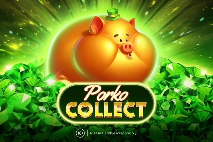 Porko Collect Super Pot slot game by Amusnet