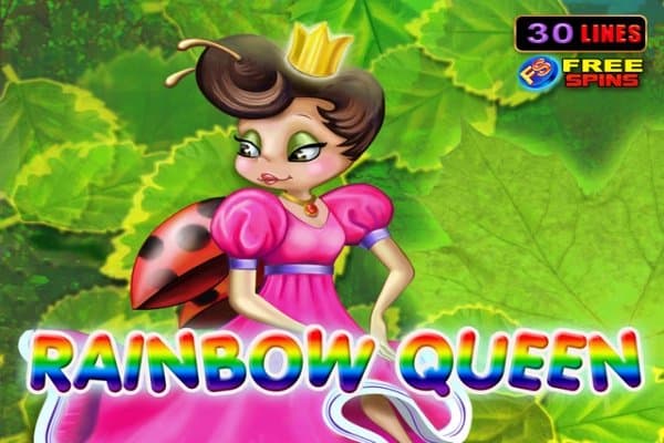 Rainbow Queen slot game by Amusnet