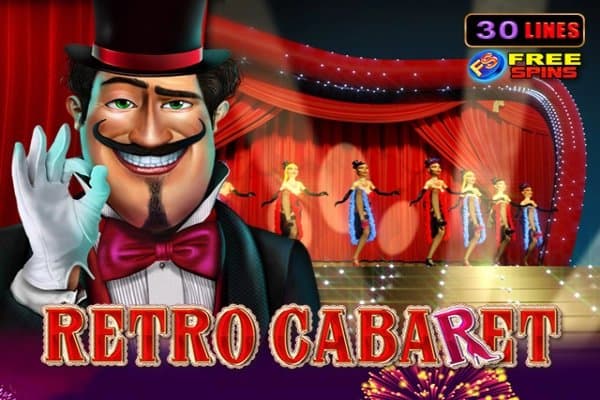 Retro Cabaret slot game by Amusnet