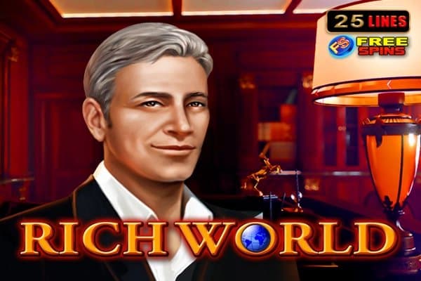 Rich World slot game by Amusnet