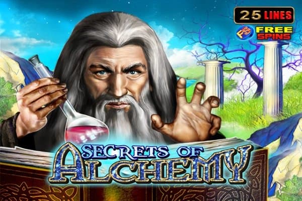 Secrets Of Alchemy slot game by Amusnet