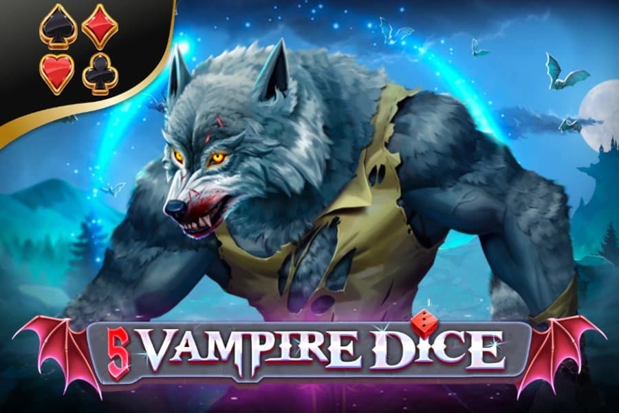 Vampire Dice slot game by Amusnet
