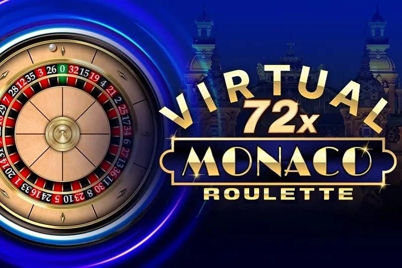 Virtual Monaco Roulette 72x slot game by Amusnet