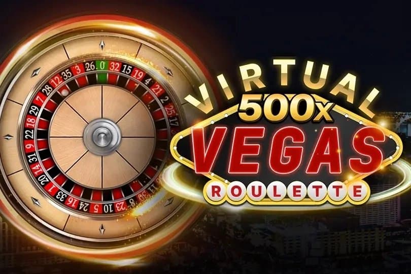 Virtual Vegas Roulette 500x slot game by Amusnet