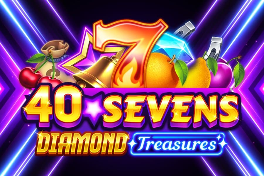 40 Sevens Diamond Treasures slot game by Apparat Gaming