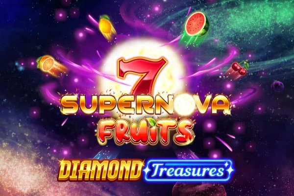7 Supernova Fruits Diamond Treasures slot game by Apparat Gaming