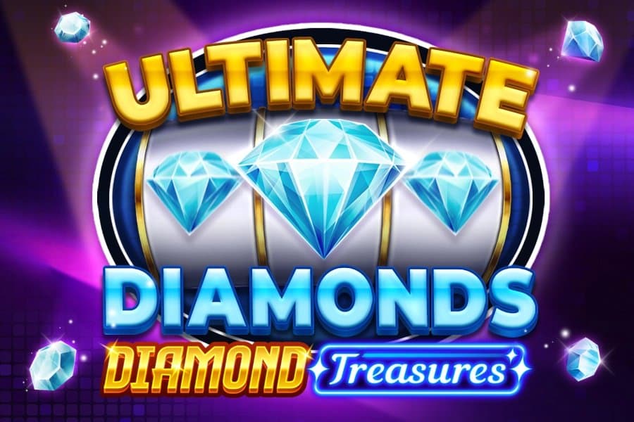 Ultimate Diamonds Diamond Treasures slot game by Apparat Gaming
