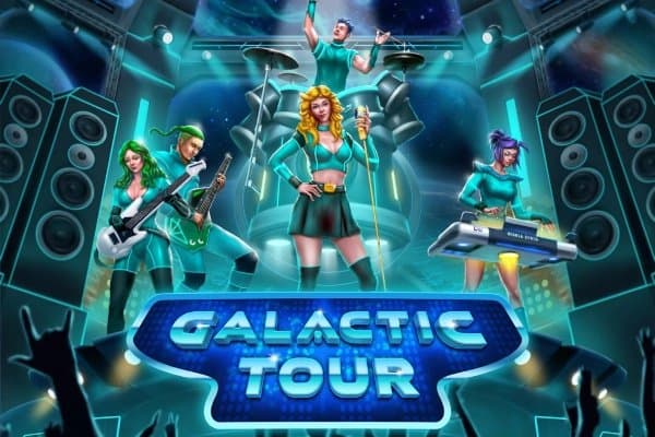 Galactic Tour slot game by Arcadem
