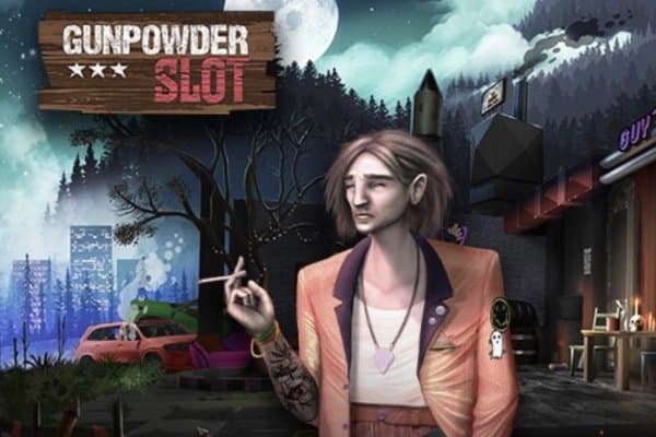 Gunpowder slot game by Arcadem