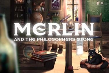 Merlin and the Philosophers Stone slot game by Arcadem