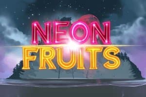 Neon Fruits slot game by Arcadem