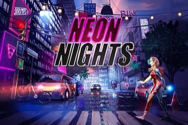 Neon Nights slot game by Arcadem