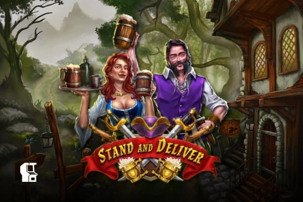 Stand and Deliver slot game by Arcadem