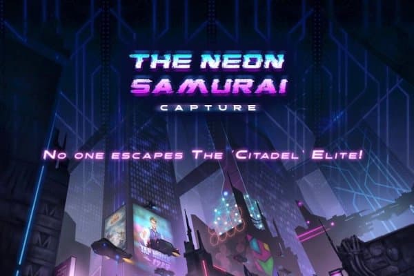 The Neon Samurai: Capture slot game by Arcadem