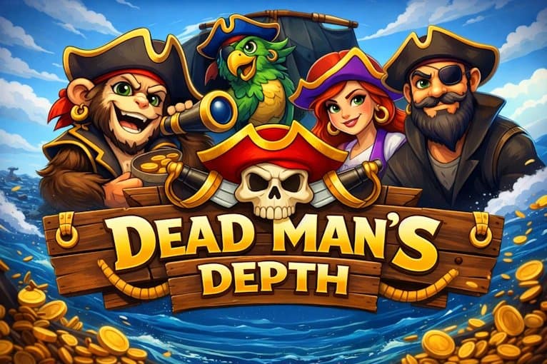 Dead Man's Depth slot game by Arcane Pixel