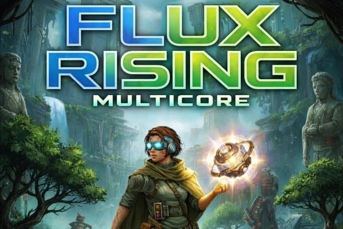 Flux Rising slot game by Arcane Pixel