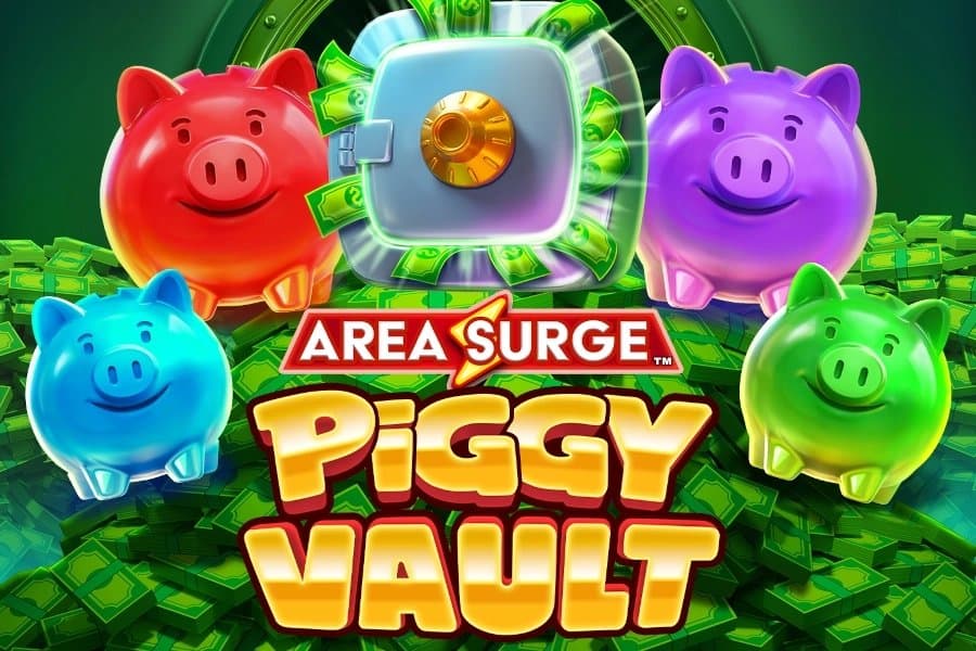 Area Surge Piggy Vault slot game by AreaVegas