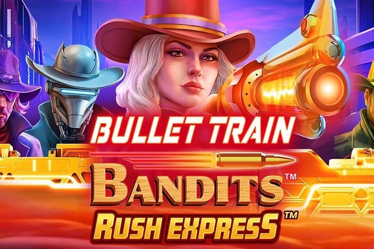 Bullet Train Bandits Rush Express slot game by AreaVegas