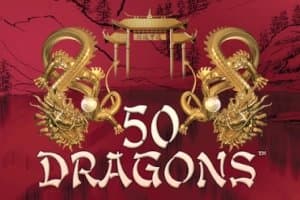 50 Dragons slot game by Aristocrat