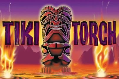 Tiki Torch slot game by Aristocrat
