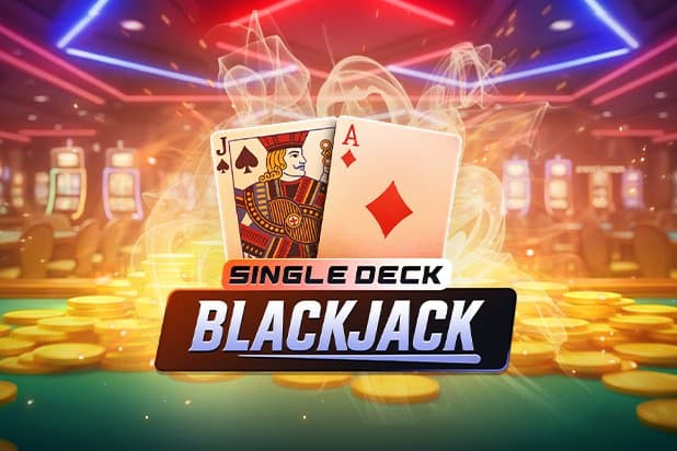 Single Deck Blackjack slot game by Arrow's Edge