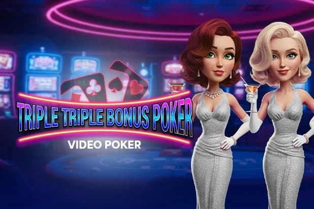 Triple Triple Bonus Poker slot game by Arrow's Edge