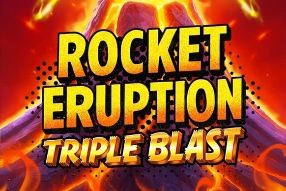 Rocket Eruption Triple Blast slot game by Atlantic Digital