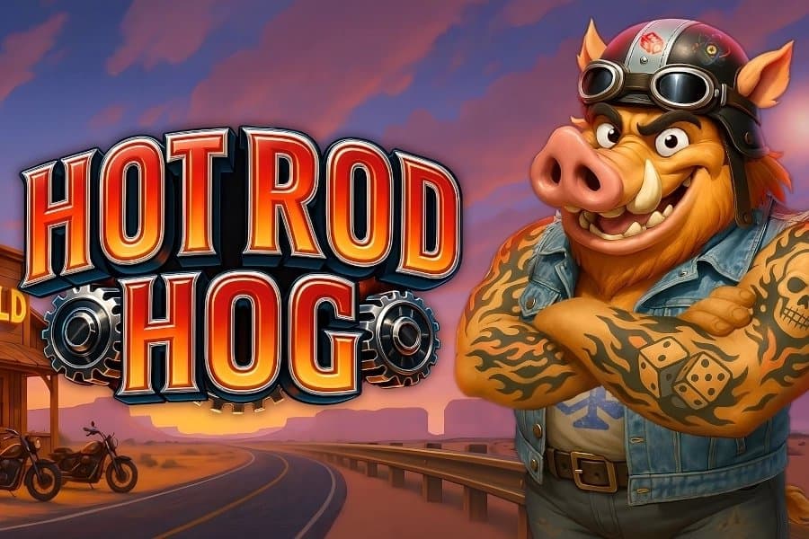 Hot Rod Hog slot game by Atomic Slot Lab