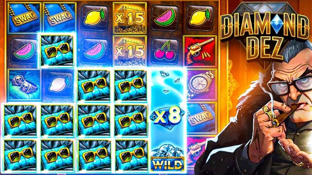 Diamond Dez slot game by AvatarUX