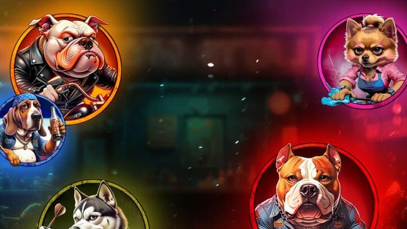 Rebel Paws slot game by AvatarUX