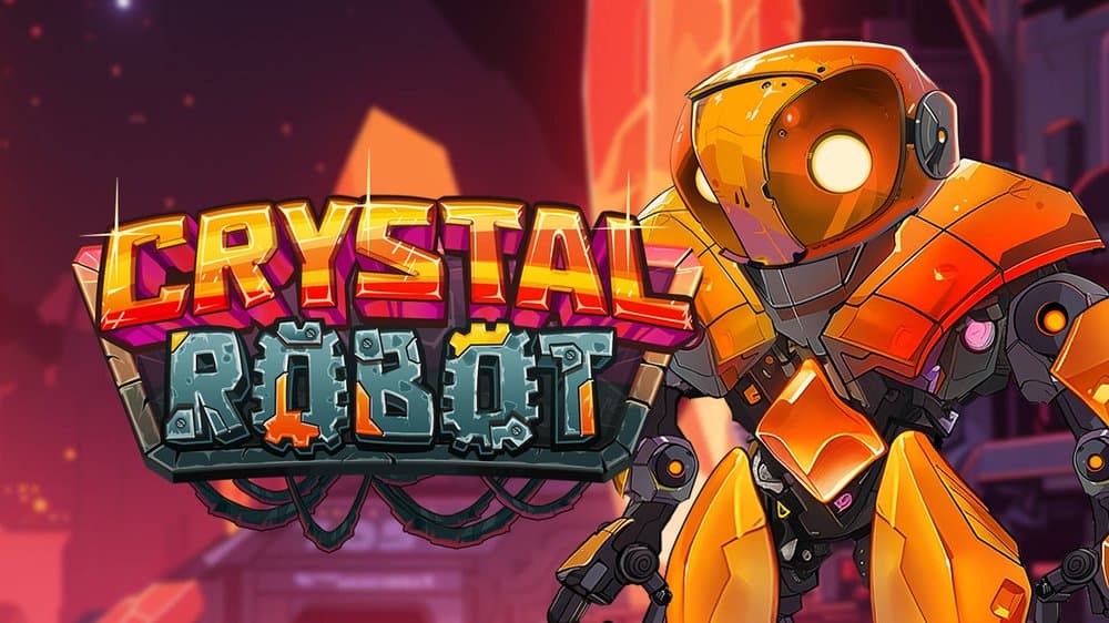 Crystal Robot slot game by Backseat Gaming
