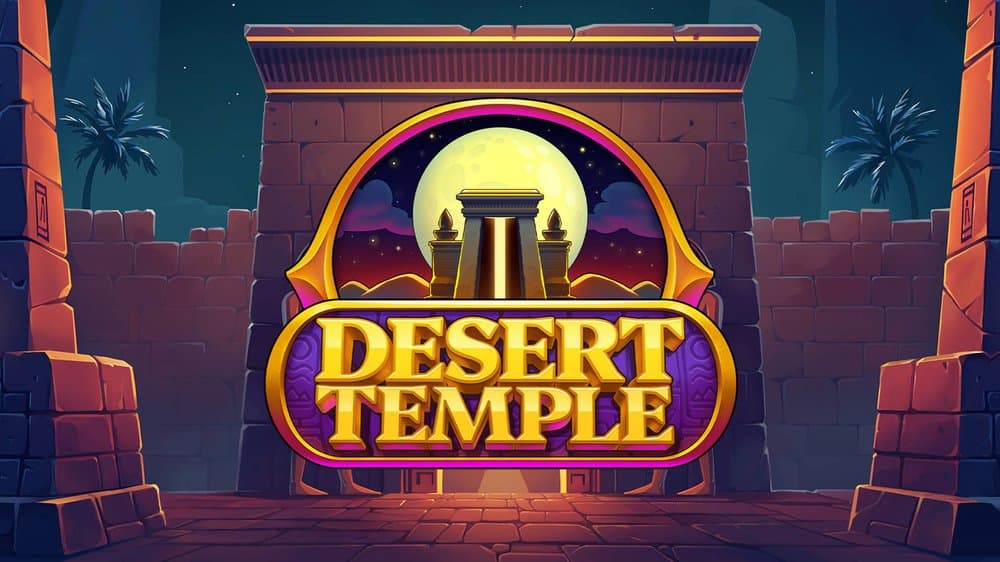 Desert Temple slot game by Backseat Gaming