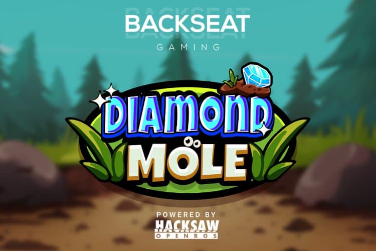 Diamond Mole slot game by Backseat Gaming
