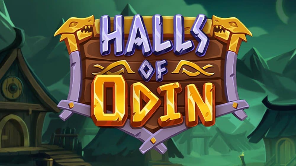 Halls of Odin slot game by Backseat Gaming