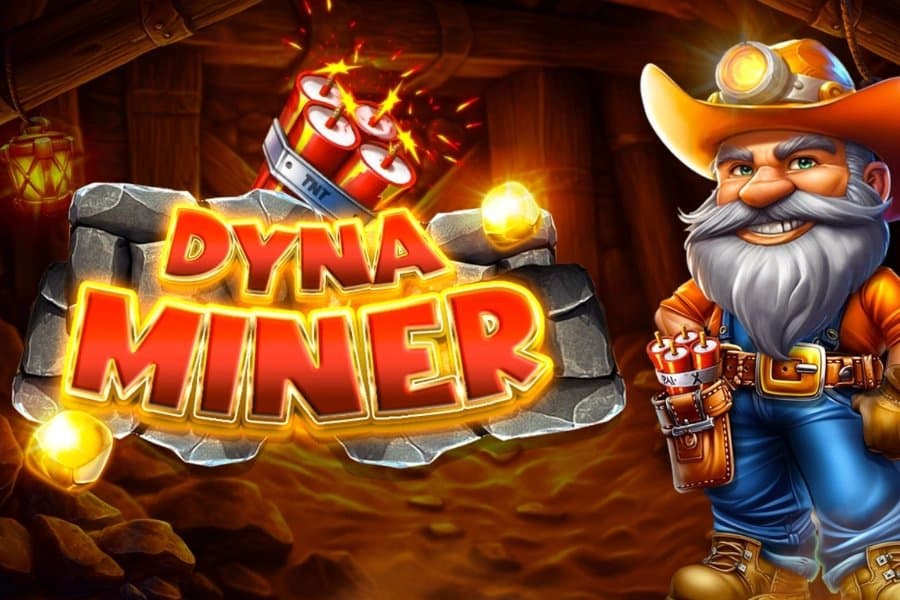 DynaMiner slot game by Bakoo