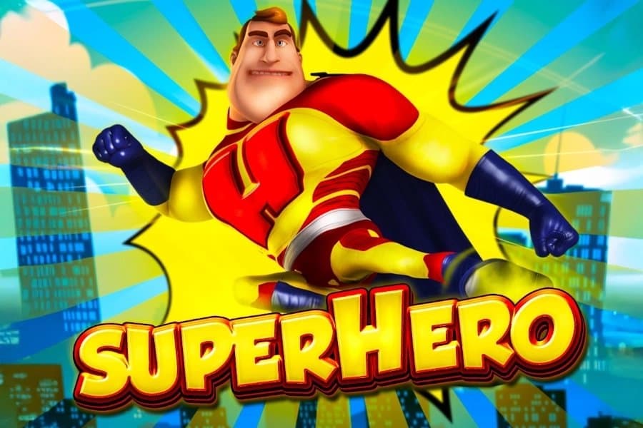 Superhero slot game by Bakoo