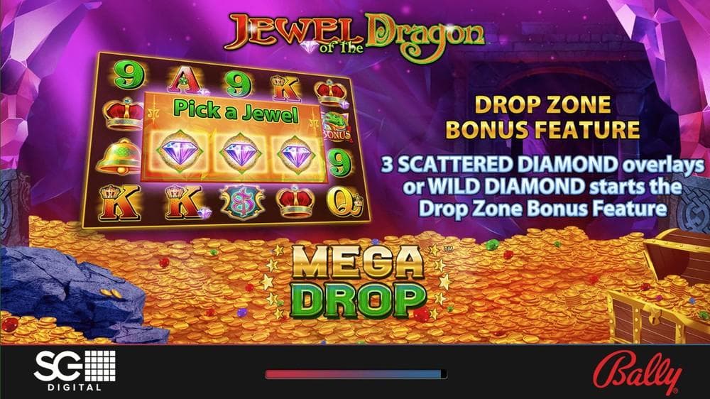 Jewel of the Dragon slot game by Bally