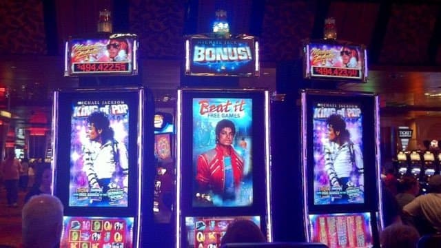 Michael Jackson slot game by Bally