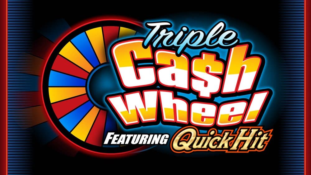 Triple Cash Wheel slot game by Bally