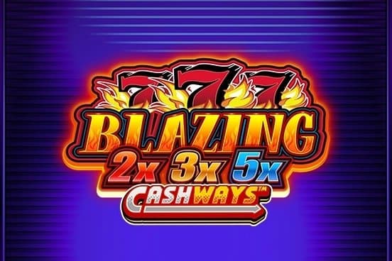 Blazing 777 2x 3x 5x Cashways slot game by Bang Bang Games