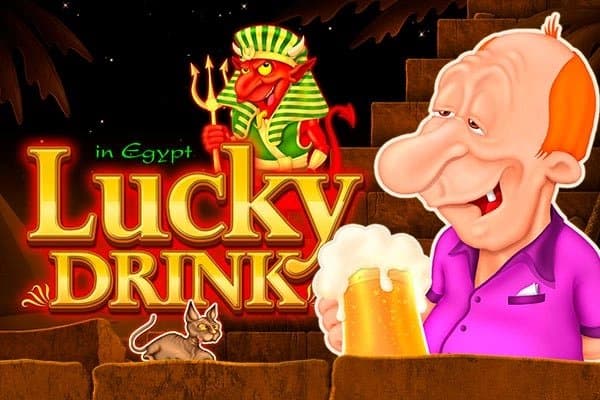Lucky Drink in Egypt slot game by Belatra